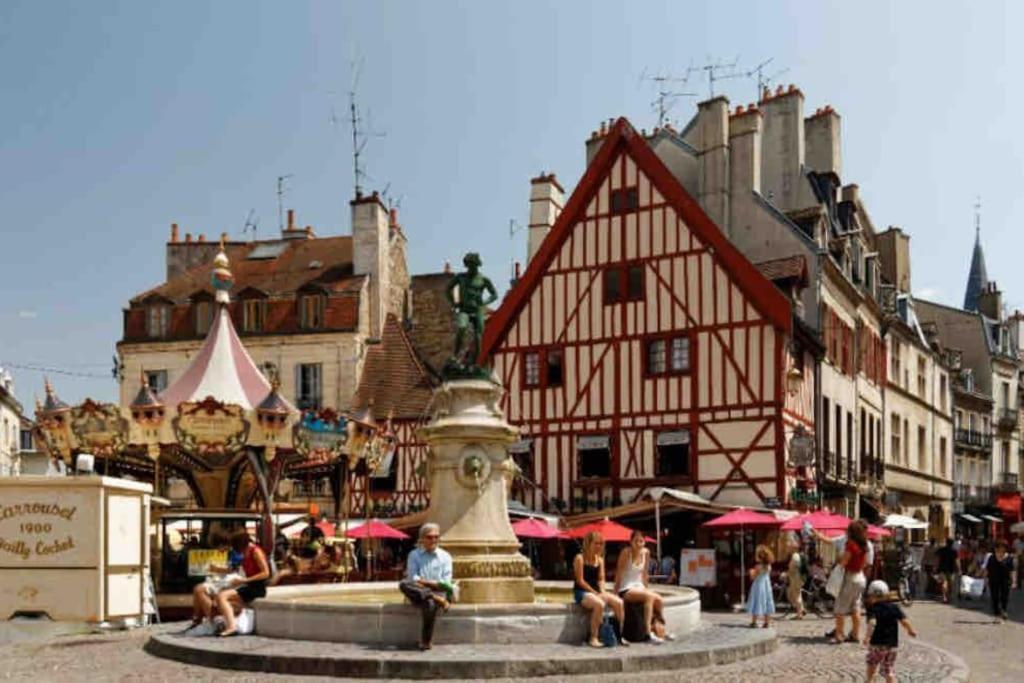 Ferienwohnung Cosy Chouette Dijon Exterior foto